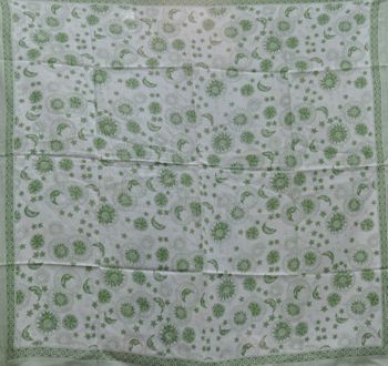 Green Celestial Fabric